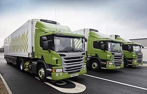 Les supermarchés Waitrose se dotent de camions au biométhane
