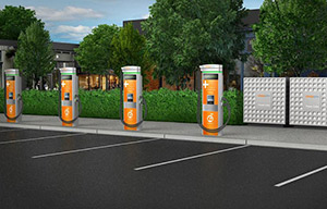 Chargepoint va installer des bornes 400 kW