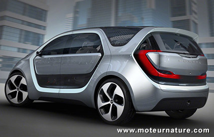 Concept Chrysler Portal minivan électrique