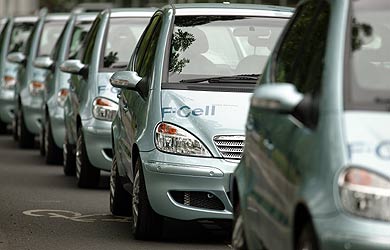 Les Mercedes F-Cell roulent à Berlin