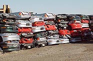 Cimetière de voitures électriques