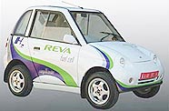 Reva fuell cell car