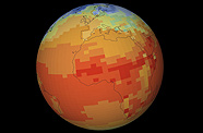 Calculez les changements du climat