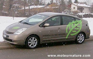 Une Prius au gaz naturel