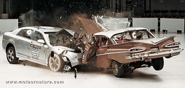 Malibu 2009 contre Bel Air 1959
