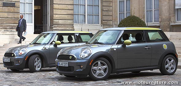 La Mini électrique et Jean-Louis Borloo