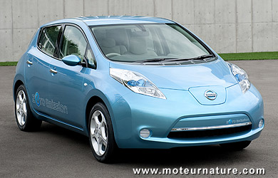 L'électrique Nissan Leaf