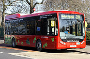 Autobus hybride à Londres