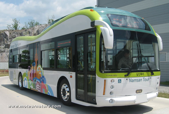 Autobus électrique à Séoul