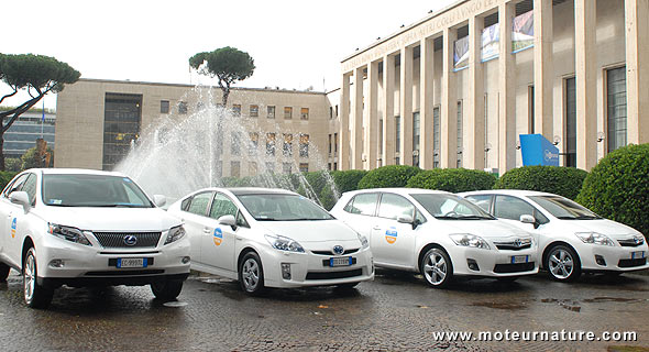 H2Roma, le salon des voitures propres à Rome