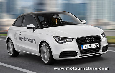 Audi A1 e-tron hybride rechargeable à moteur rotatif