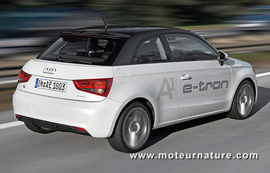 Audi A1 e-tron hybride rechargeable à moteur rotatif