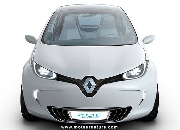 Prototype Renault Zoé électrique