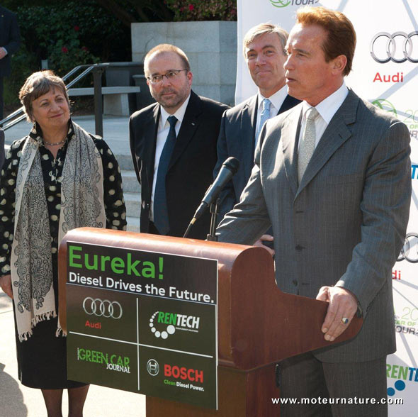 Arnold Schwarzenegger pour Rentech