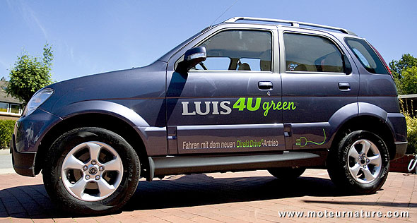 Voiture électrique Luis 4U Green