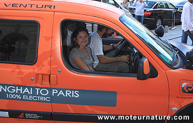 Citroën Berlingo Powered by Venturi - Shanghaï-Paris