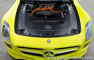 Mercedes SLS AMG E-Cell