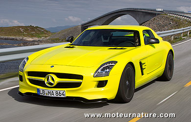 Mercedes SLS AMG E-Cell