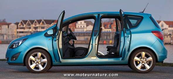 Opel Meriva GPL - Voiture GPL : prix, performances, autonomie, consommation