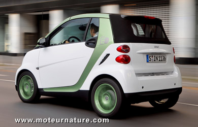 Essai Smart Fortwo électrique, la plus agréable et la plus aboutie ...