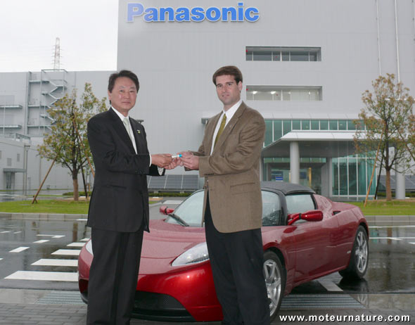 Batterie Panasonic pour Tesla