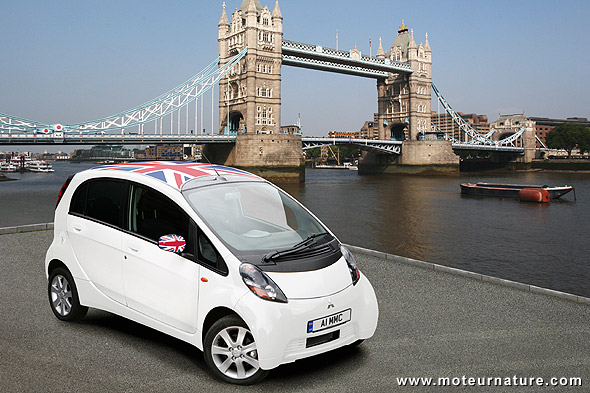 Mitsubishi I-MiEV à Londres