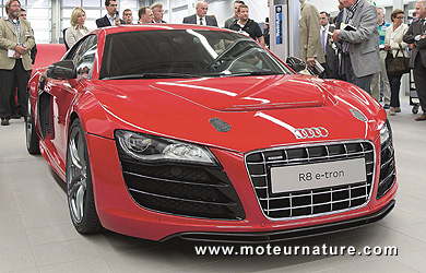 L'Audi R8 e-tron sera là dans moins d'un an
