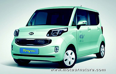 Kia Ray, la première coréenne électrique de série