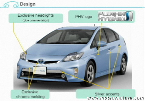 Toyota Prius rechargeable (plug-in)