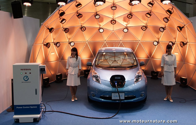 La Nissan Leaf voiture de l'année au Japon