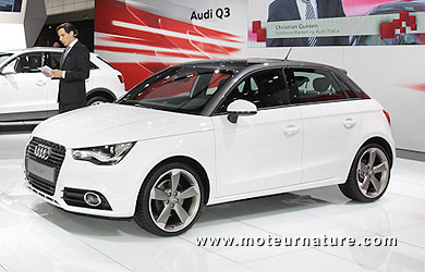 Audi A1 5 portes au salon de l'auto de Bologne