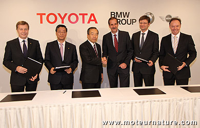 BMW et Toyota