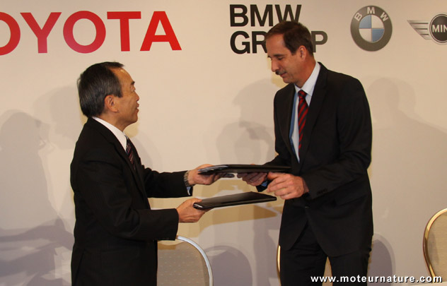 BMW avec Toyota, surtout pour le diesel