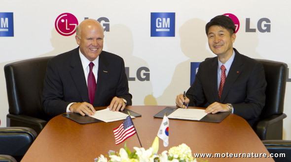 L'étrange partenariat de GM avec LG
