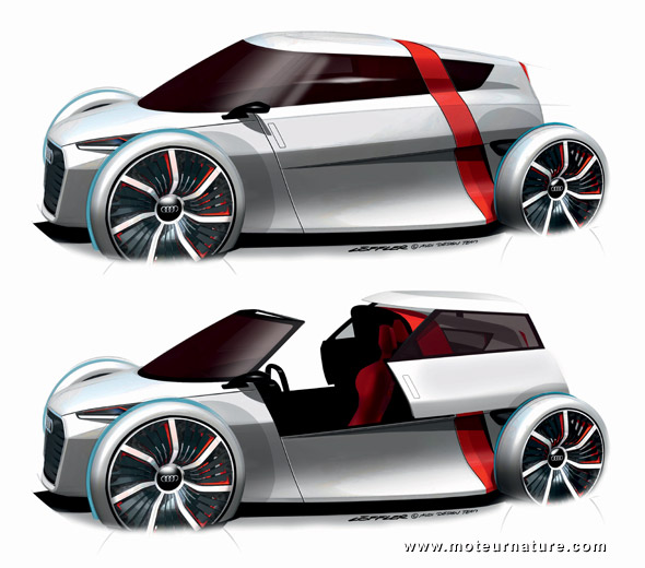 Audi Urban Concept, électrique et radical