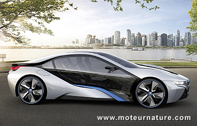BMW i8 concept hybride rechargeable