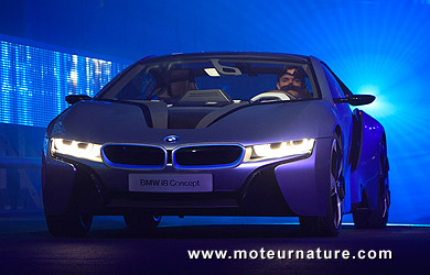 BMW i8 concept hybride rechargeable