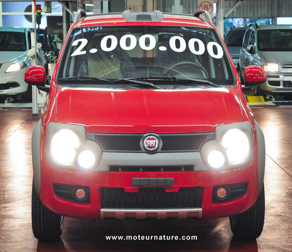 Deux millions de Fiat Panda