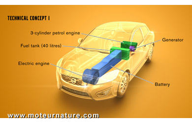 Hybride Volvo série ou parallèle