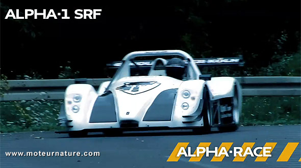 L'E-Wolf Alpha-1 SRF électrique au Nürburgring