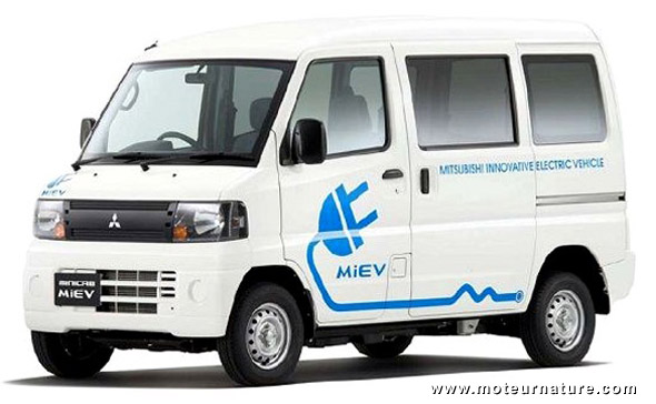 Confirmation de l'utiltaire Mitsubishi électrique pour 2012