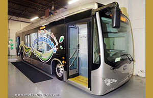 Des autobus électriques chinois assemblés au Canada