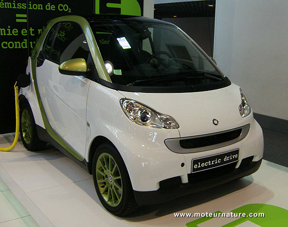On ne peut l'acheter, mais la Smart électrique cartonne