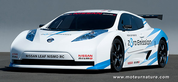 prototype de compétition Nissan Leaf Nismo RC électrique
