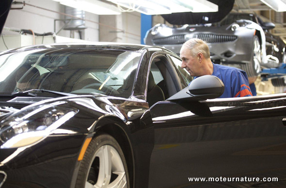 La Fisker Karma est en production