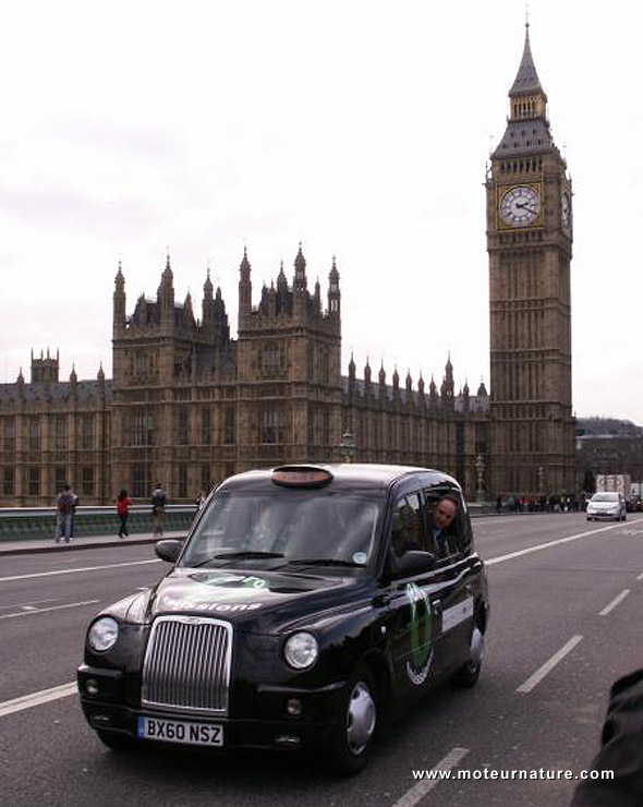 Taxi à hydrogène à Londres