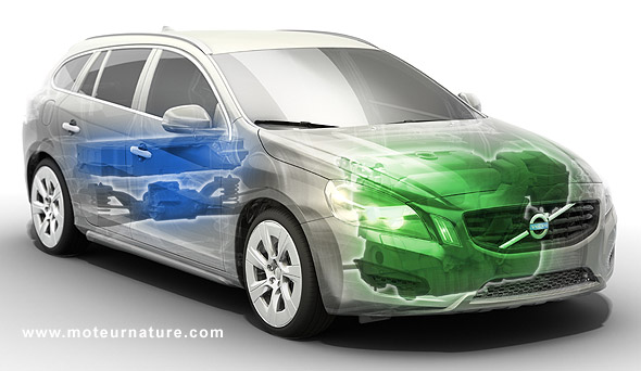 Volvo V60 hybride rechargeable