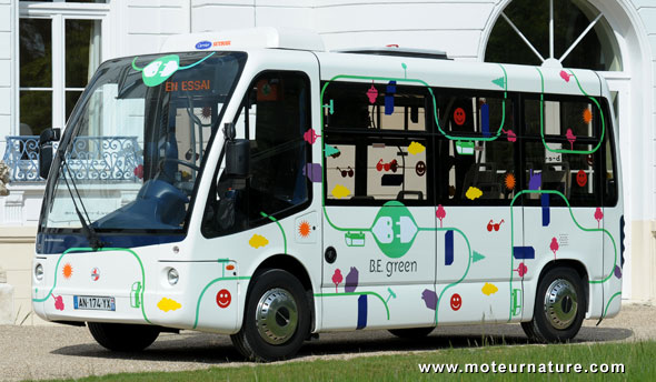 Minibus électrique B.E. green