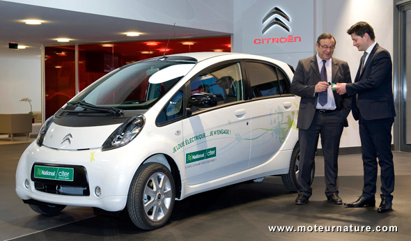 250 voitures électriques à louer chez National/Citer