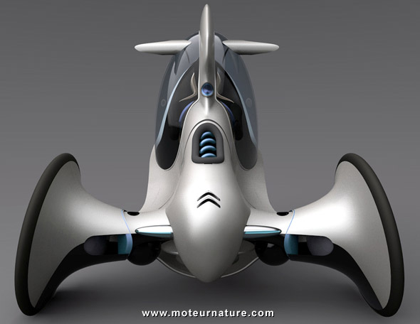 Le concept Citroën E-3POD Antistatic